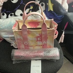 Marc Jacobs The Tote Bag Mini - Pink Tie Dye